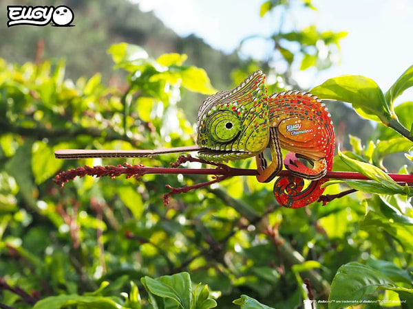 Фото - 3D пазли EUGY Зоопарк: Хамелеон (XEG-075)