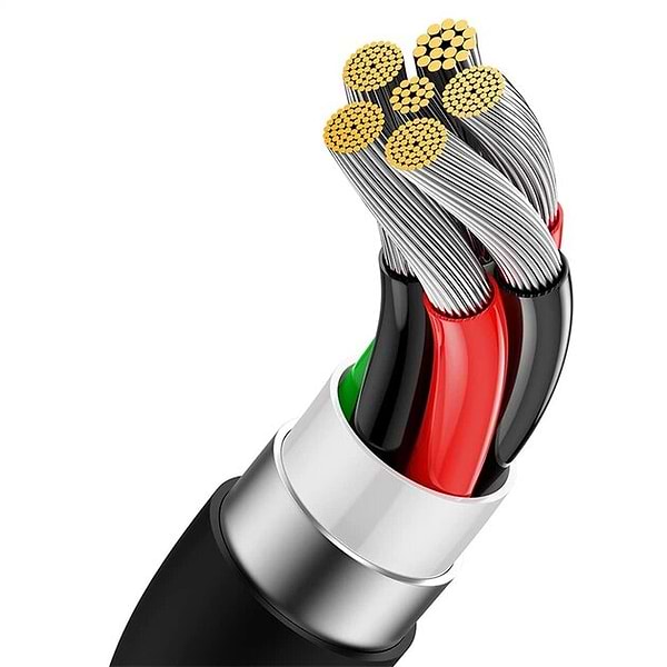 Фото - Кабель синхронізації даних Baseus Superior Series Fast Charging Data Cable USB to Type-C 100W 2m Cluster Black (P10320102114-02)