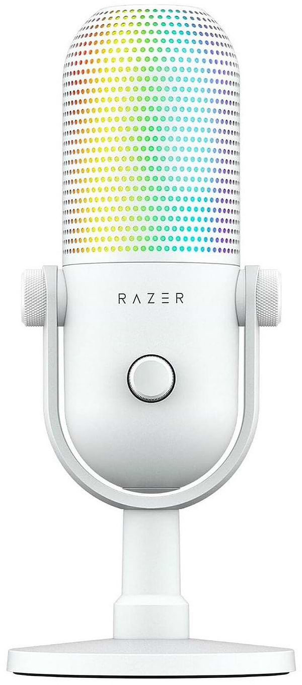 Фото - Мікрофон до комп'ютера Razer Seiren V3 Chroma White (RZ19-05060200-R3M1)