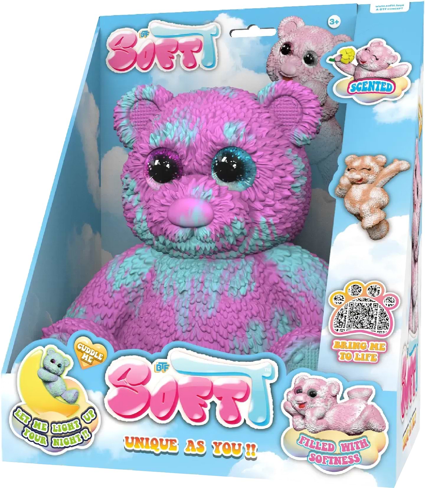 М'яка іграшка BTF SoftT Ведмедик Маршмелоу Deluxe в асортименті (93738)