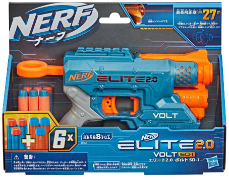 Купить Бластер однозарядный Hasbro Nerf Elite 2.0 Вольт (E9952) - Фото 1 Бластер однозарядный Hasbro Nerf Elite 2.0 Вольт (E9952) - Фото 1