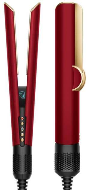 Выпрямитель волос Dyson HT01 Airstrait Red Velvet/Gold Красный/Золотой (596931-01) - Фото 1