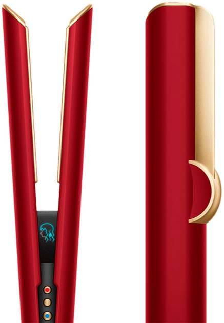 Фото - Вирівнювач волосся Dyson HT01 Airstrait Red Velvet/Gold Червоний/Золотий (596931-01)