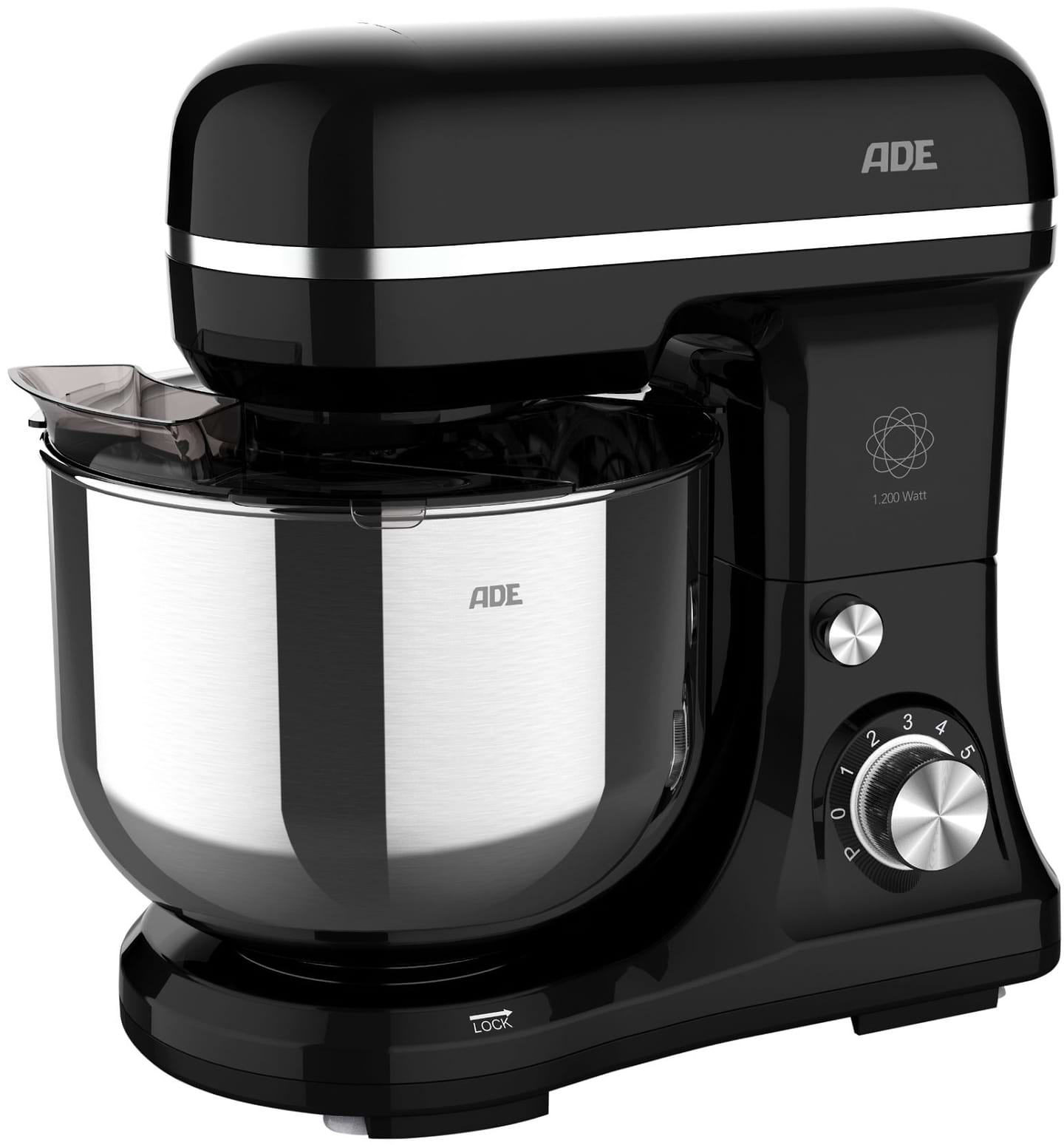 Планетарний міксер ADE KA 2100-2 Black - Фото 1