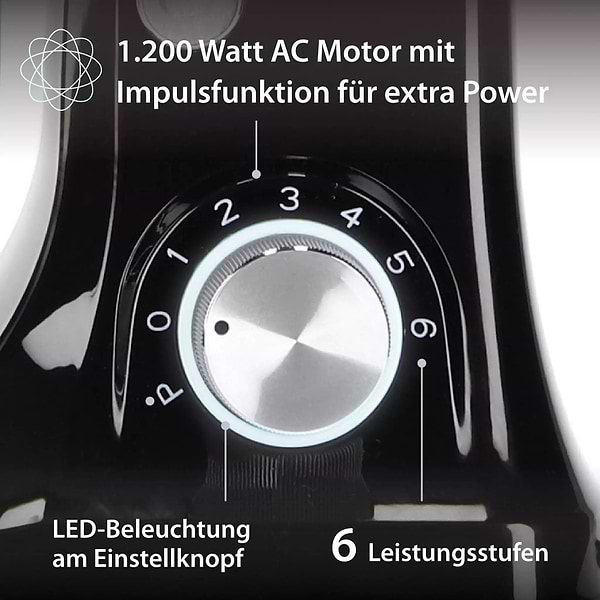 Фото - Планетарный миксер ADE KA 2100-2 Black