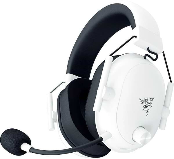 Фото - Гарнітура бездротова ігрова Razer Blackshark V2 HyperSpeed Wireless White (RZ04-04960200-R3M1)