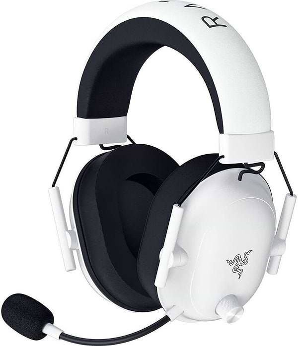 Фото - Гарнітура бездротова ігрова Razer Blackshark V2 HyperSpeed Wireless White (RZ04-04960200-R3M1)
