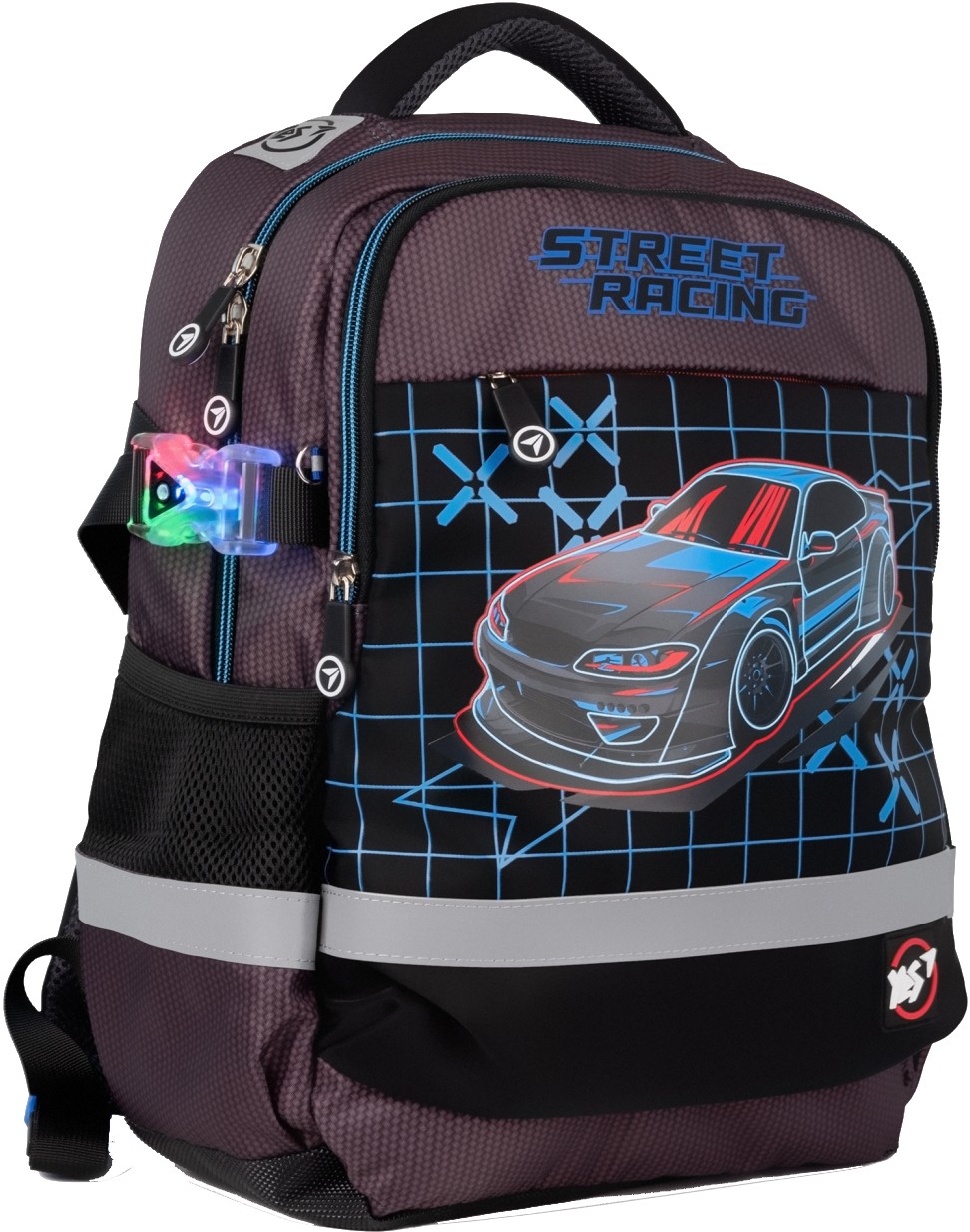 Рюкзак школьный YES S-52 Ergo Street Racing (559569) - Фото 1