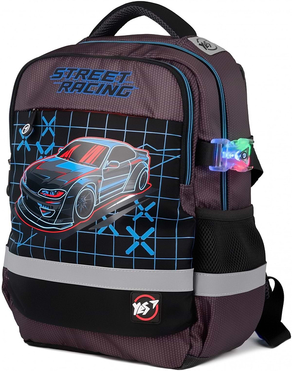 Фото - Рюкзак школьный YES S-52 Ergo Street Racing (559569)