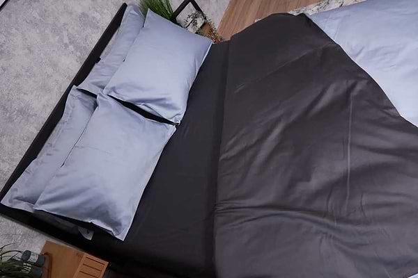 Фото - Підковдра полуторна Moon&Star Satin Premium Skyline Gray 143x210 см (MS-870000495)