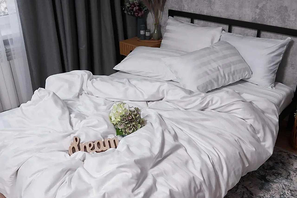 Фото - Підковдра полуторна Moon&Star Satin Premium Royal White 143x210 см (MS-870000505)