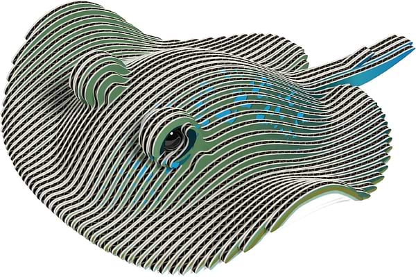 Фото - 3D пазлы EUGY Зоопарк: Скат (XEG-102)