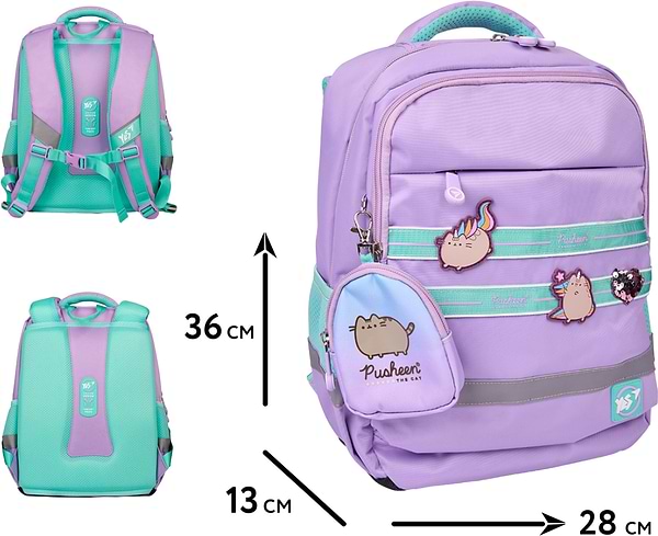 Фото - Рюкзак шкільний YES S-52 Ergo Pusheen the Star (559887)