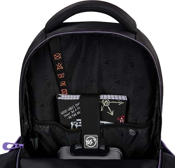 Фото - Рюкзак школьный YES TS-48 Purple Hearts (559923)