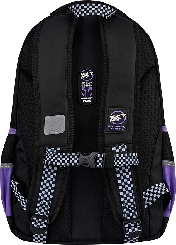 Фото - Рюкзак школьный YES TS-48 Purple Hearts (559923)