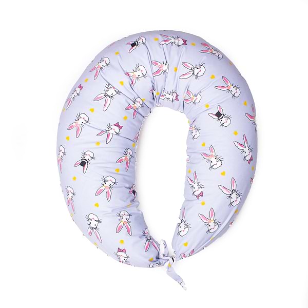 Фото - Подушка для майбутніх мам MirSon №8310 Print Line 17-0527 Bunnies Бязь 30х170х20 см (2200006200352) Фото - Подушка для майбутніх мам MirSon №8310 Print Line 17-0527 Bunnies Бязь 30х170х20 см (2200006200352)