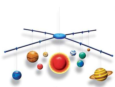 Набор для исследования 4М Подвесная 3D модель Солнечная система (00-05520)