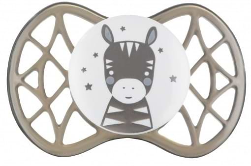 Фото - Ортодонтическая пустышка Nuvita Air55 Explorer 0m+(зебра, пингвин) 2 шт. (NV7066N)