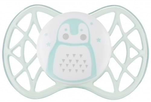 Фото - Ортодонтическая пустышка Nuvita Air55 Explorer 0m+(зебра, пингвин) 2 шт. (NV7066N)