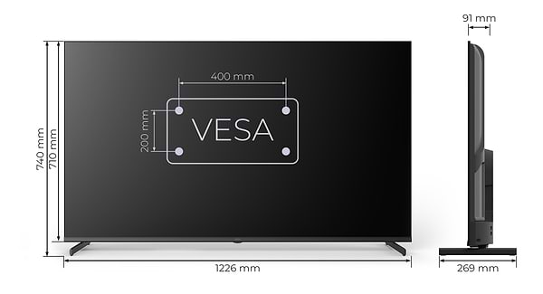 Фото - Телевізор KIVI 55U710QB