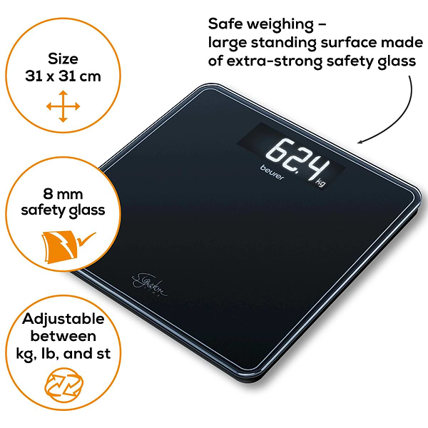 Фото - Ваги Beurer GS 400 Line Black