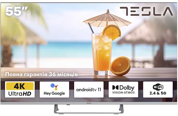 Фото - Телевізор Tesla 55E635SUS