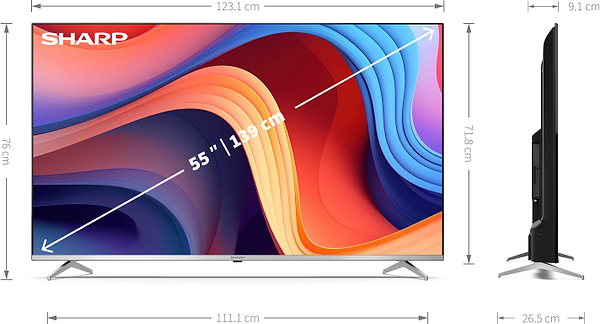 Фото - Телевизор Sharp 4T-C55GP6260ES