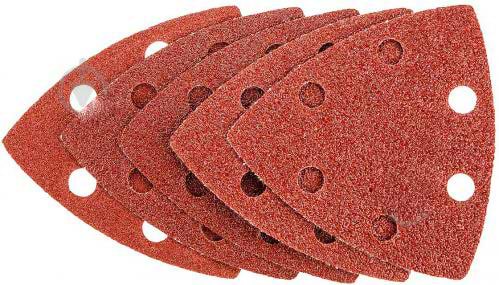 Фото - Лист шлифовальный GRAPHITE Delta K40 93x93 мм 5 шт. (55H763)