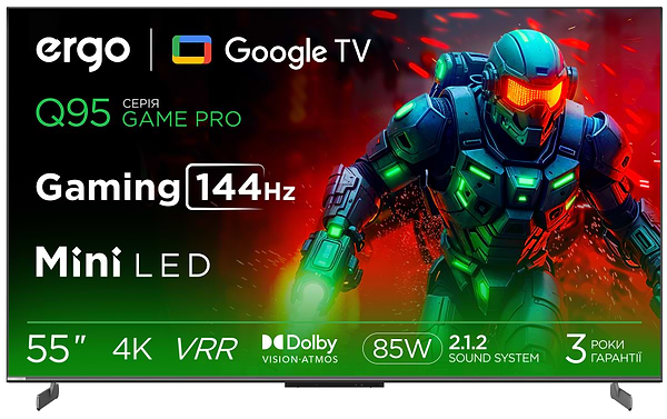 Фото - Телевізор Ergo 55MQ95 Game PRO