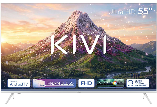 Фото - Телевізор KIVI 55U760QW Фото - Телевізор KIVI 55U760QW