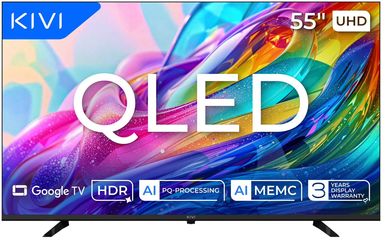 Купить Телевизор Kivi 55U820KB - Фото 1 Телевизор Kivi 55U820KB - Фото 1