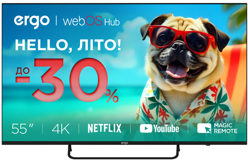 Телевизор Ergo 55WUS9200 - Фото 1