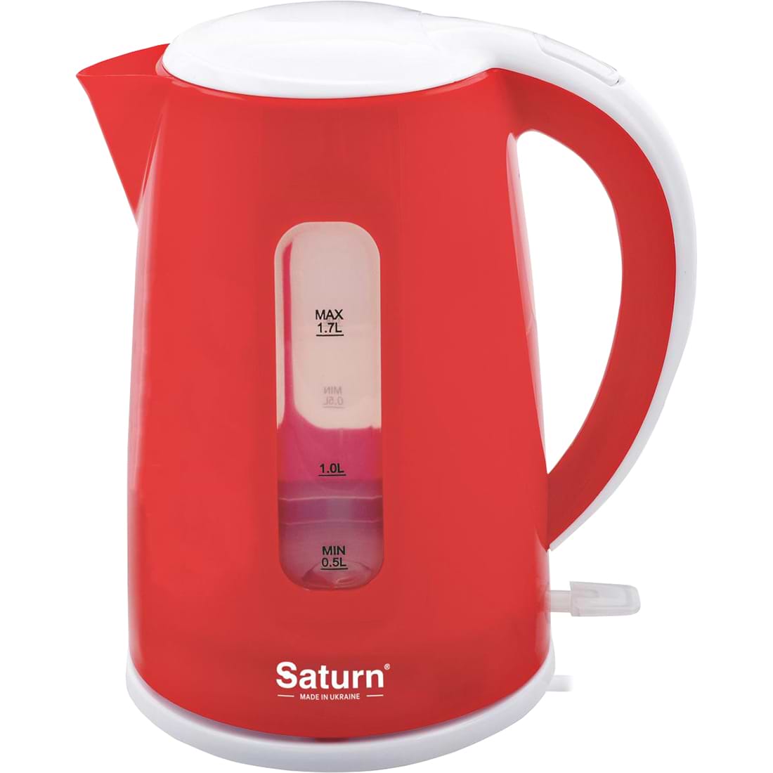 Електричний чайник Saturn ST-EK8439 Red/White