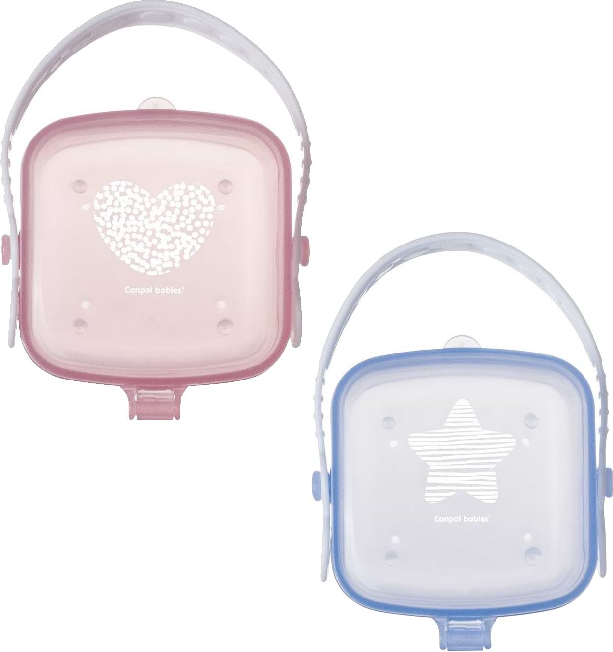 Контейнер для хранения пустышек Canpol babies "Pastelove" (56/013)