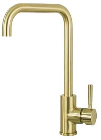 Фото - Смеситель кухонный VALESO NES-LL6 (PVD золото)