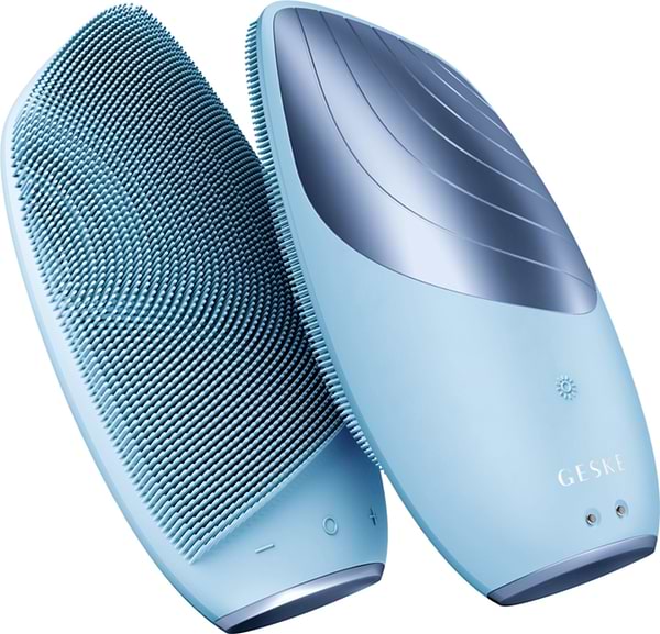 Фото - Щетка для чистки лица GESKE Sonic Thermo Facial Brush 6 в 1 аквамарин (GK000007AQ01)