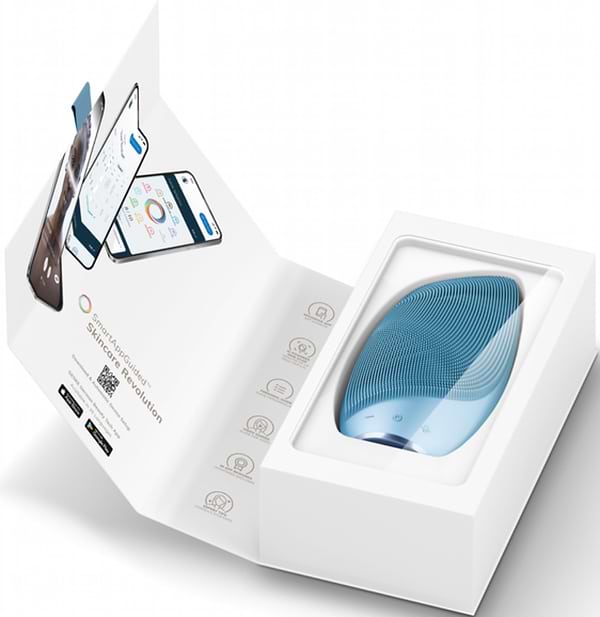 Фото - Щетка для чистки лица GESKE Sonic Thermo Facial Brush 6 в 1 аквамарин (GK000007AQ01)