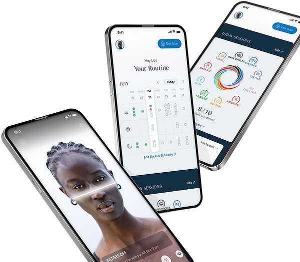 Фото - Щітка для чищення обличчя GESKE Sonic Facial Brush 5 в 1 аквамарин (GK000010AQ01)