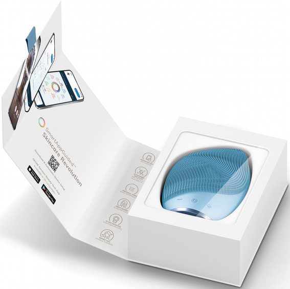 Фото - Щітка для чищення обличчя GESKE Sonic Facial Brush 5 в 1 аквамарин (GK000010AQ01)