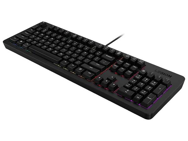 Фото - Клавіатура дротова ігрова Lenovo Legion K310 RGB Gaming Keyboard UA (GY41N91855)