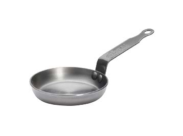 Фото - Сковорода для блинов de Buyer мини 12см для оладьев 5612.12