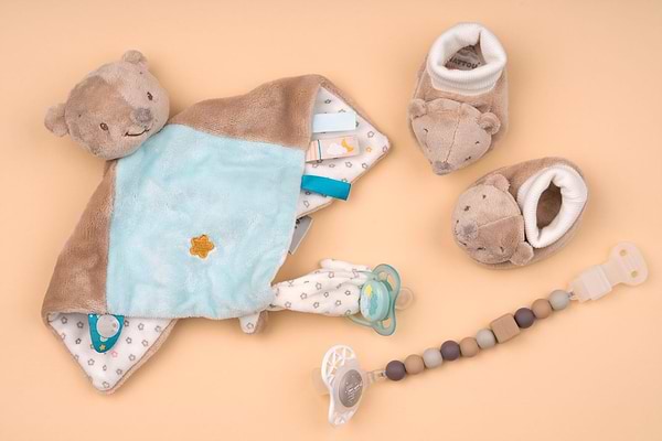 Фото - Брязкальце Nattou Міа і Базиль. Дуду Базиль ведмежа (562126)