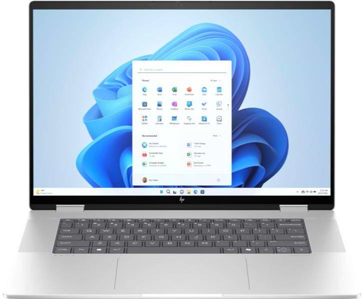 Ноутбук HP Envy x360 16-ac0002ua (AQ8K5EA) Glacier Silver - Фото 1