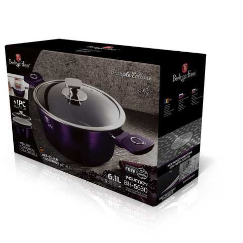 Фото - Уценка - Кастрюля BerlingerHaus Purple Eclipse 6.1 л (BH 6630)