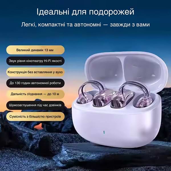 Фото - Навушники вкладиші бездротові TWS INSPIRE YX59 Purple