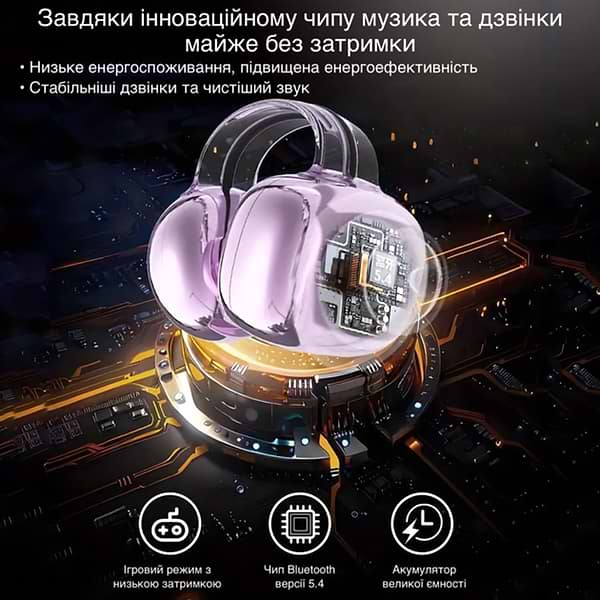 Фото - Навушники вкладиші бездротові TWS INSPIRE YX59 Purple