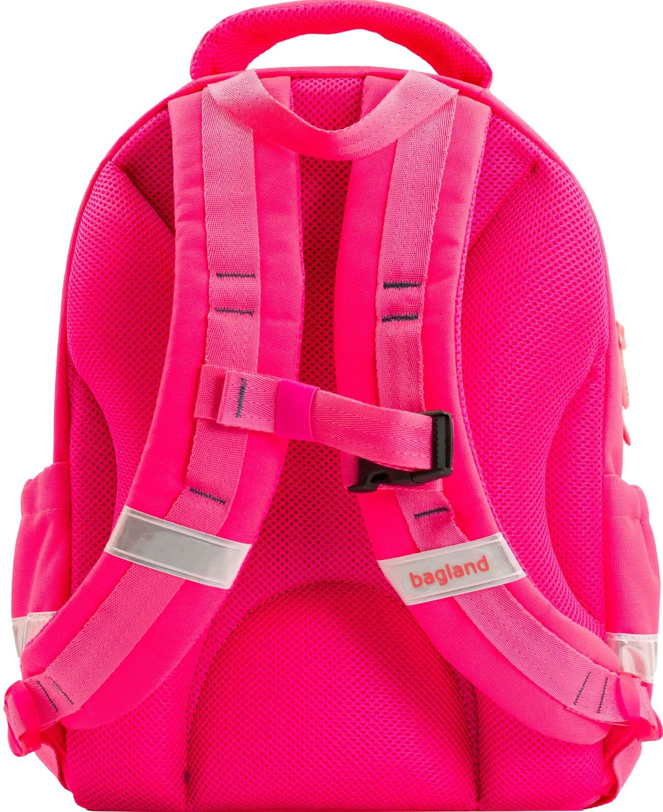 Фото - Рюкзак школьный Bagland Butterfly 565 338 Ярко Малиновый 1148