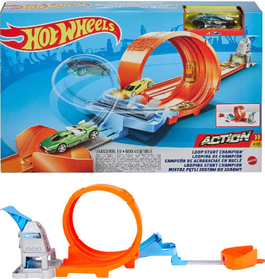 Фото - Игровой набор Hot Wheels "Чемпион по трюкам в петле" (GTV13)