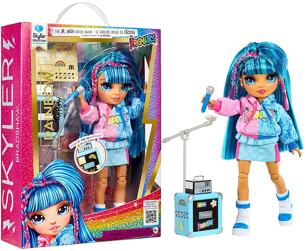 Фото - Кукольный набор Rainbow High Junior High Rockband - СКАЙЛЕР (с аксессуарами) (565215)