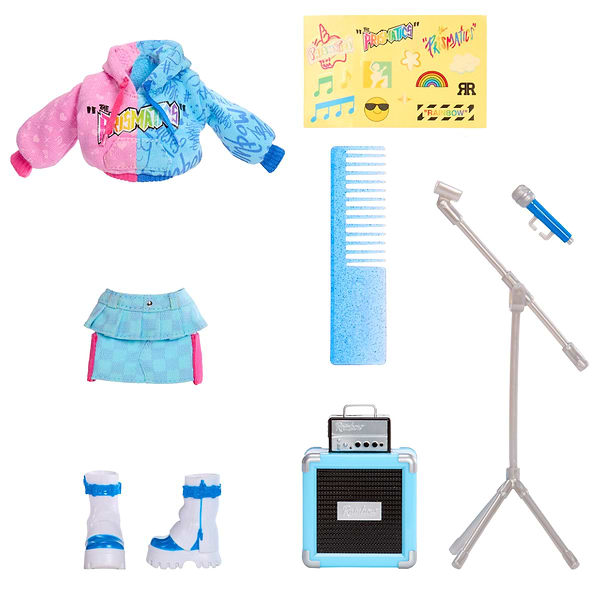 Фото - Кукольный набор Rainbow High Junior High Rockband - СКАЙЛЕР (с аксессуарами) (565215)